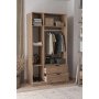 HANAH HOME Garderober Arden 3 Atlas Pine - slika 5