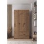 HANAH HOME Garderober Arden 3 Atlas Pine - slika 1
