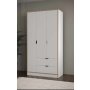 HANAH HOME Garderober Arden 3 White - slika 3