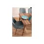HANAH HOME Set Trpezarijski sto i 4 stolice Lidyana Grey - slika 3