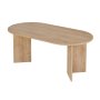 HANAH HOME Trpezarijski sto Sablin Sapphire Oak - slika 3
