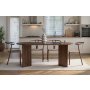 HANAH HOME Trpezarijski sto Sablin Venezia Walnut - slika 2