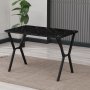 HANAH HOME Trpezarijski sto Elma 110 Black - slika 1