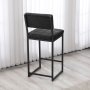HANAH HOME Barska stolica Retro Anthracite - slika 4