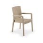 HANAH HOME Baštenska stolica Rattan Royale Desert Beige - slika 2