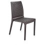 HANAH HOME Baštenska stolica Rattan Dark Brown - slika 2