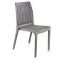 HANAH HOME Baštenska stolica Rattan Desert Grey - slika 2