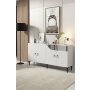 HANAH HOME Konzola Gama 150 White Silver - slika 2
