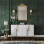 HANAH HOME Konzola Meyra 120 White Gold - slika 4