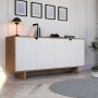 HANAH HOME Konzola Mete White Oak - slika 1