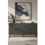 HANAH HOME Konzola Rain 150 Anthracite - slika 3