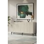 HANAH HOME Konzola Zeynep 150 White Travertine - slika 3