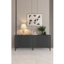 HANAH HOME Konzola Corsa 150 Anthracite - slika 1