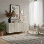 HANAH HOME Konzola Resso 150 White Travertine - slika 2