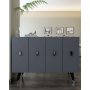 HANAH HOME Konzola 8168KM 32 Anthracite Silver - slika 2