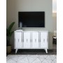 HANAH HOME Konzola 8172KM 32 White Silver - slika 3