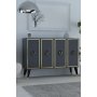 HANAH HOME Konzola 8175KM 32 Anthracite Black Gold - slika 1