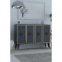 HANAH HOME Konzola 8176KM 32 Anthracite Black Gold - slika 1