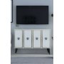 HANAH HOME Konzola 8176KM 32 White Black Gold - slika 2