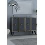 HANAH HOME Konzola 8177KM 32 Anthracite Gold - slika 1