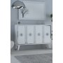 HANAH HOME Konzola 8177KM 32 White Silver - slika 1