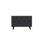 HANAH HOME Konzola 8165KM 32 Anthracite Black Gold - slika 4