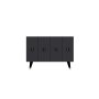 HANAH HOME Konzola 8165KM 32 Anthracite Black Silver - slika 4
