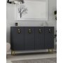 HANAH HOME Konzola 8181KM 64 Anthracite Gold - slika 1