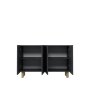 HANAH HOME Konzola 8182KM 64 Anthracite Sapphire Oak - slika 4