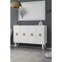 HANAH HOME Konzola 8185KM 32 White Gold - slika 1