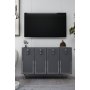 HANAH HOME Konzola 8186KM 64 Anthracite Silver - slika 2
