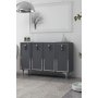 HANAH HOME Konzola 8186KM 64 Anthracite Silver - slika 1