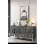 HANAH HOME Konzola Puma 150 Anthracite Silver - slika 2