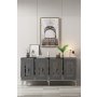 HANAH HOME Konzola Puma 150 Anthracite Silver - slika 1