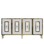 HANAH HOME Konzola Puma 150 White Gold - slika 4