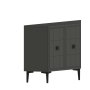 HANAH HOME Konzola Yuka 150 Anthracite - slika 4