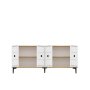 HANAH HOME Konzola Yuka 150 Sapphire Oak White - slika 5