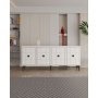 HANAH HOME Konzola Yuka 150 White - slika 1