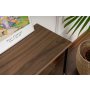HANAH HOME Konzola Solace Venezia Walnut Black - slika 5