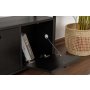 HANAH HOME Konzola Solace Wood Black Black - slika 4