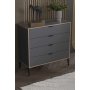HANAH HOME Komoda Arden 4 Anthracite - slika 2