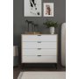 HANAH HOME Komoda Arden 4 White - slika 1