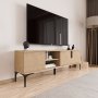 HANAH HOME TV polica Tarz Oak - slika 2