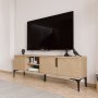 HANAH HOME TV polica Tarz Oak - slika 3