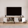 HANAH HOME TV polica Tarz Oak White - slika 4