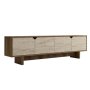 HANAH HOME TV polica Istemi Walnut Travertine - slika 5