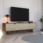 HANAH HOME TV polica Istemi Walnut Travertine - slika 1