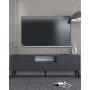 HANAH HOME TV polica 1302 DROP 1 Anthracite Gold - slika 2