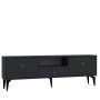 HANAH HOME TV polica 1302 DROP 1 Anthracite Gold - slika 4