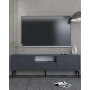 HANAH HOME TV polica 1302 DROP 1 Anthracite Silver - slika 2